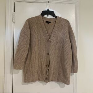 Quince Tan Women's Cardigan Sweater
